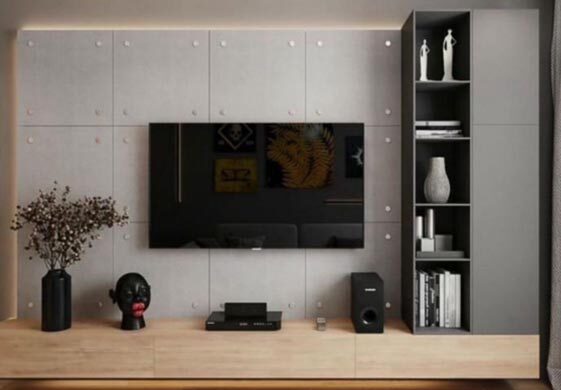 طراحی مینیمال بازسازی آپارتمان طراحی سالن پذیرایی دیوار تلویزیون مدرن طراحی داخلی لوکس-home renovation modern living room design office interior design wall unit design luxury interior design
modern TV wall -طراحی داخلی دکوراسیون داخلی طراحی TV Wall